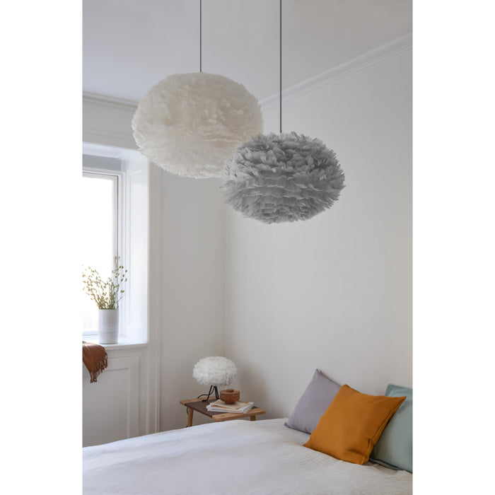 Umage Eos hanglamp large Ø65 wit snoer, lichtblauw