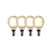 Lucide P45 Filament lamp - mat (set van 4)