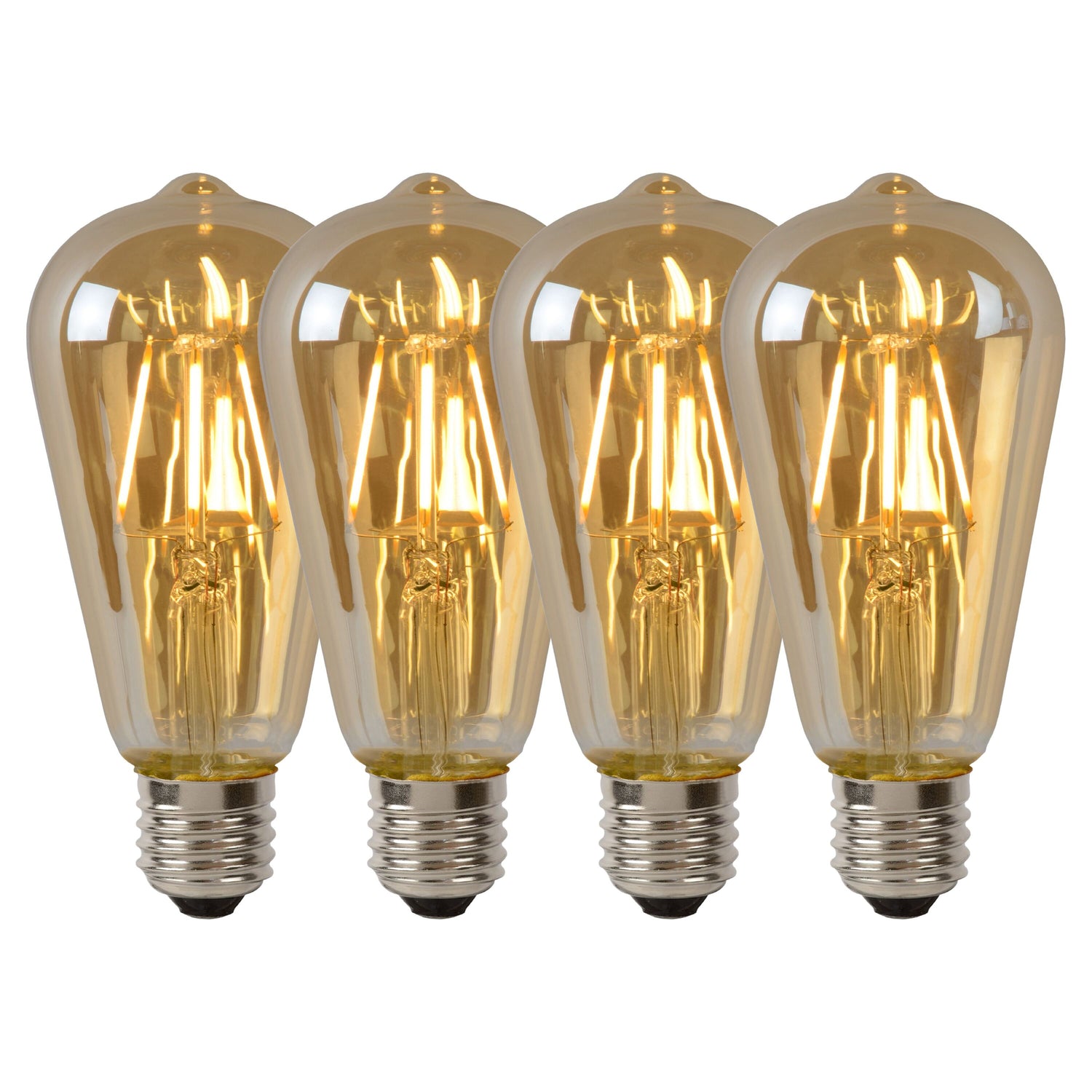 Lucide ST64 Filament lamp - Amber (set van 4)