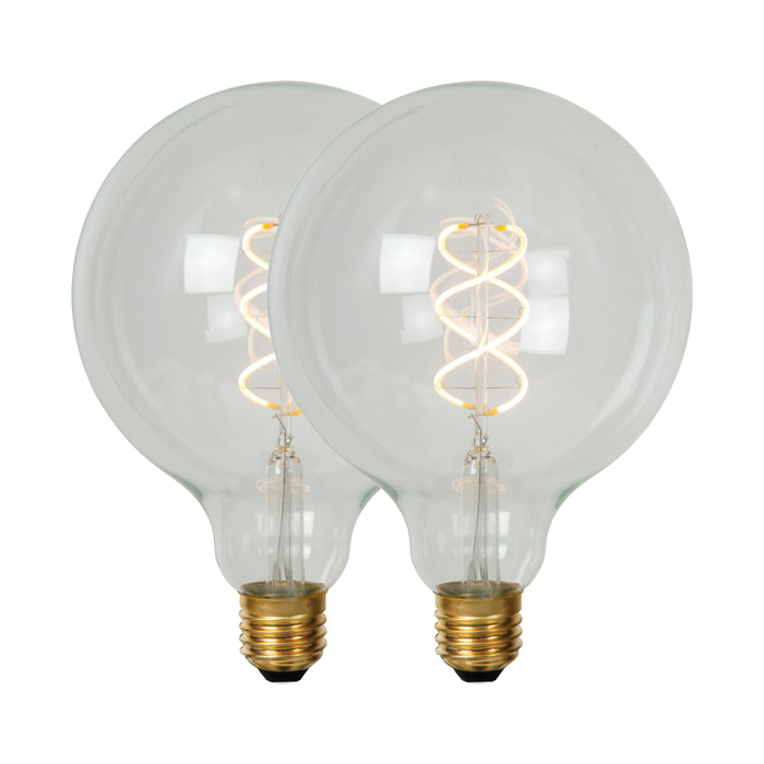 Lucide G125 Filament lamp - Transparant (set van 2)
