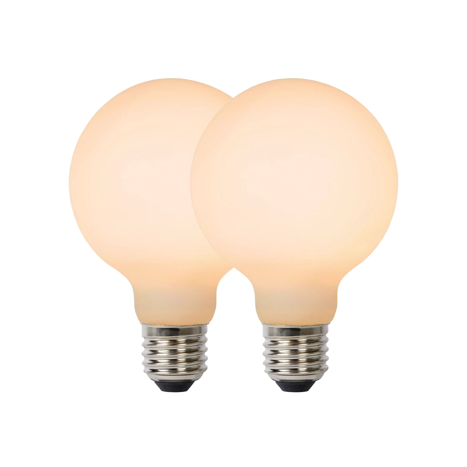 Lucide G80 Filament lamp - Opaal (set van 2)