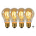 Lucide A60 TWILIGHT SENSOR Filament lamp - Amber (set van 4)