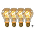 Lucide A60 TWILIGHT SENSOR Filament lamp - Amber (set van 4)