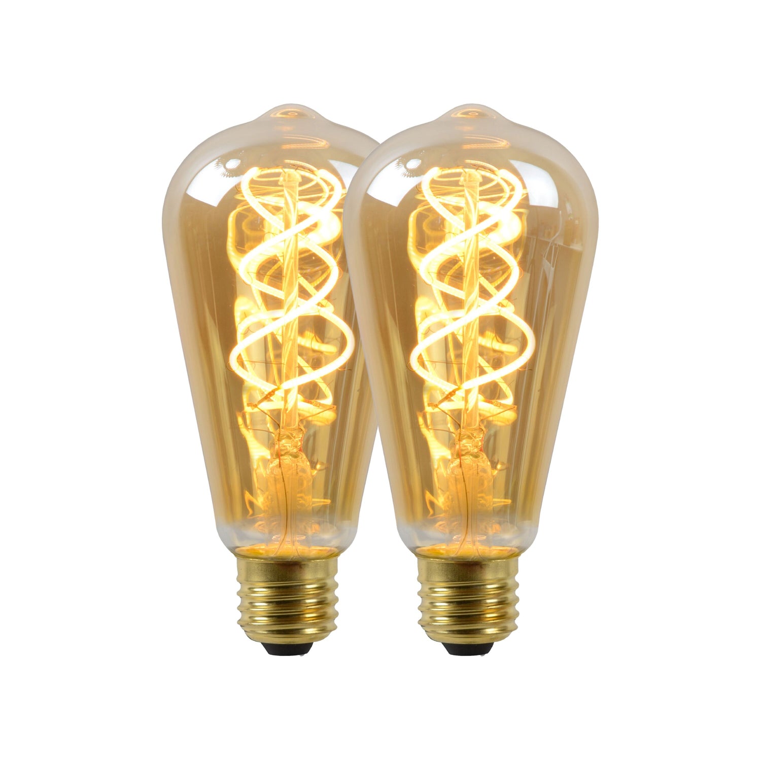 Lucide ST64 Filament lamp - Amber (set van 2)