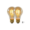 Lucide A60 TWILIGHT SENSOR Filament lamp - Amber (set van 2)
