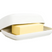 Cookinglife Botervloot Wit Porselein 17.5 x 13 cm