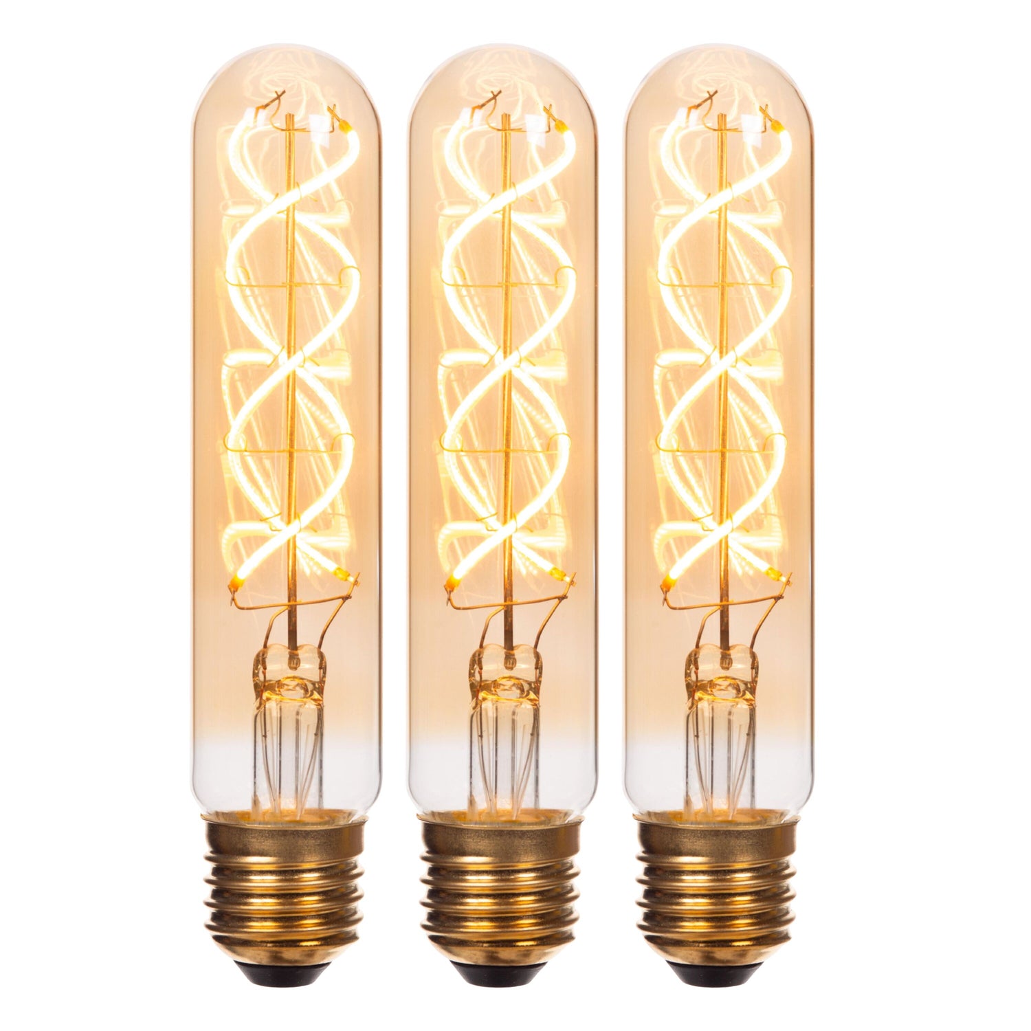 Lucide T32 Filament lamp - Amber (set van 3)