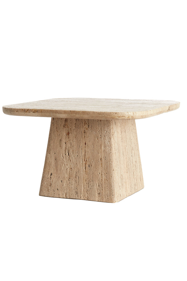 Light & Living - Salontafel KEPAMI - Ø60x36cm - Bruin