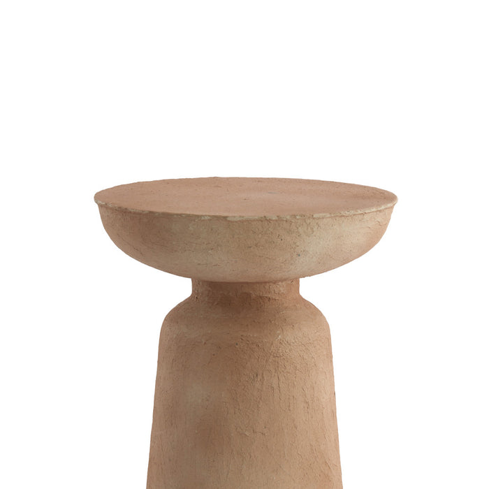 Light & Living - Bijzettafel BENISSA - Ø38x42 cm - Wit