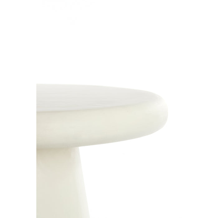 Light & Living - Salontafel KULONA - Ø60x45cm - Wit