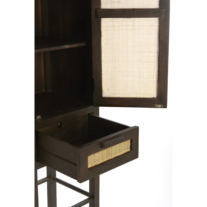 Light & Living - Kast NIPOS - 45x40x180cm - Bruin