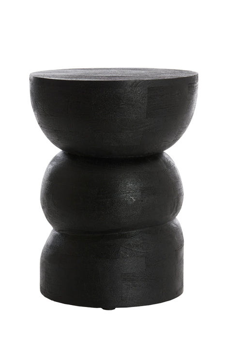 Light & Living - Bijzettafel AZALIO - Ø35x45cm - Zwart