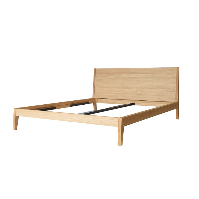 MINT Furniture TWEEPERSOONSBED, 216 × 169 × 88 cm, eiken