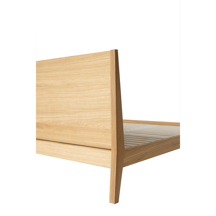 MINT Furniture TWEEPERSOONSBED, 216 × 169 × 88 cm, eiken