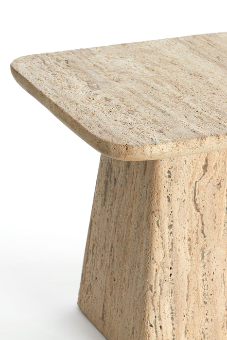 Light & Living - Bijzettafel KEPAMI - Ø45x42cm - Bruin