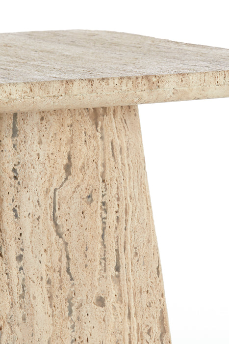 Light & Living - Bijzettafel KEPAMI - Ø45x42cm - Bruin