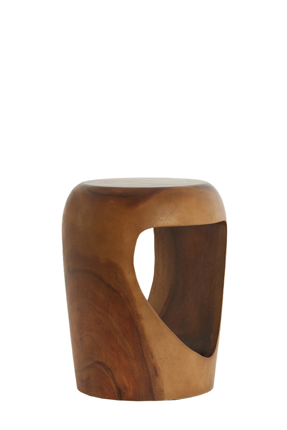 Light & Living - Bijzettafel MORRITO - Ø35x45 cm - Bruin