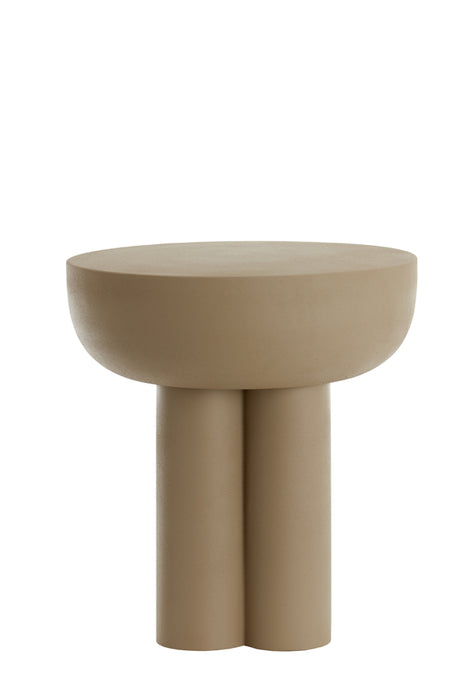 Light & Living - Bijzettafel MIKOLA - Ø46x50cm - Grijs