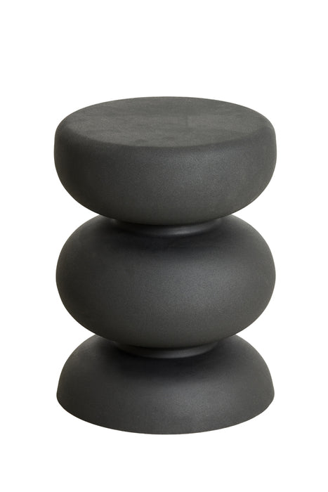 Light & Living - Bijzettafel KOBODO - Ø35x46cm - Zwart