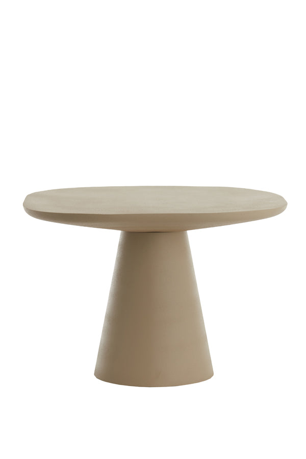 Light & Living - Bijzettafel ABALA - Ø60x41cm - Bruin