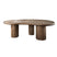 Hoyz Collection - Eetkamertafel Sculpture - Massief Acacia Drift Brown