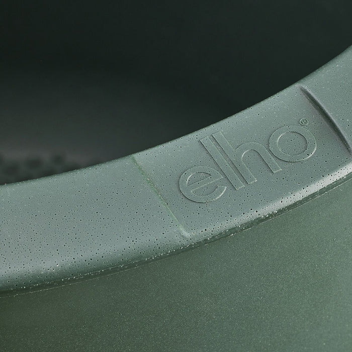 Elho June Round High 40 - Groen -  Ø 39 x H 70 cm - Binnen en Buiten - 100% gerecycled