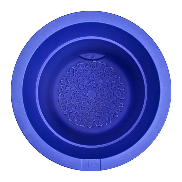Elho Amber Grail 30 - Royal blue - L 30 x B x H 28 cm - Binnen en Buiten - 100% gerecycled