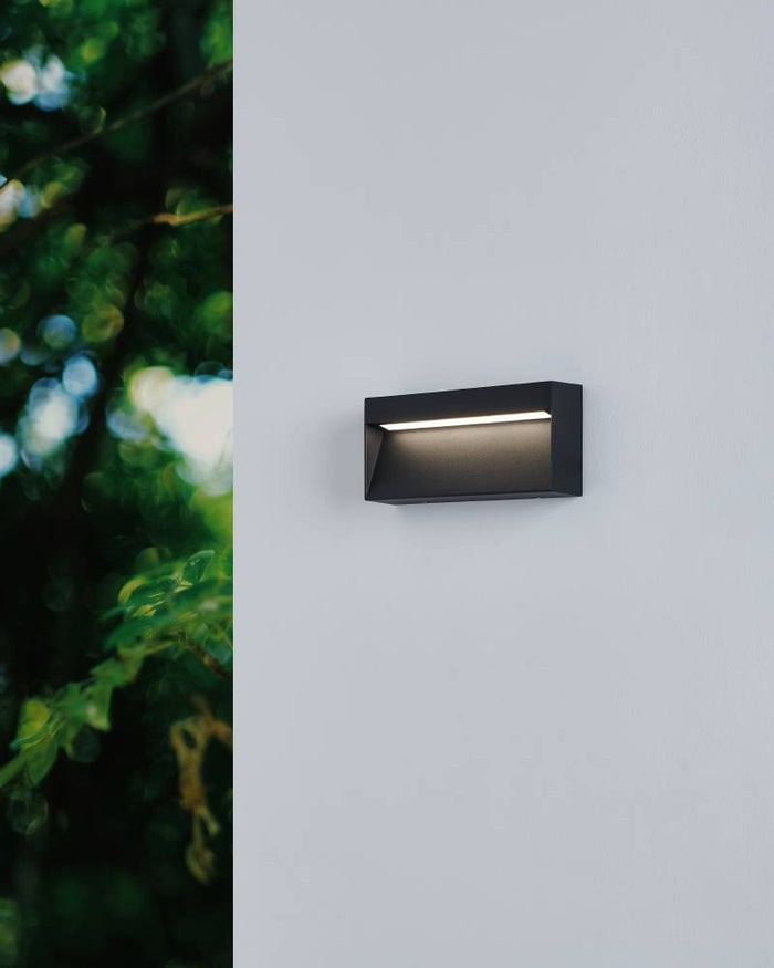 EGLO Maruggio Wandlamp - buitenverlichting - LED - Zwart