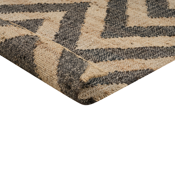 Beliani-DEDEPINARI-Laagpolig vloerkleed-Beige-200 x 300 cm-Jute