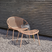 WOOOD Bruce Fauteuil Tuin - Metaal - Zalm Roze - 73x81x72 cm