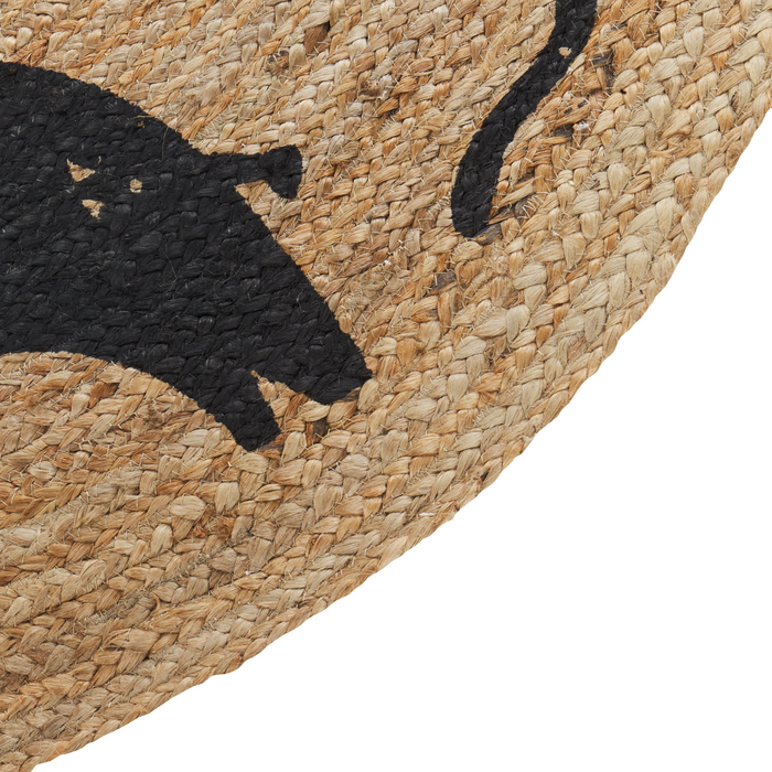 Beliani - EARTH - Vloerkleed - Beige - 120 cm - Jute