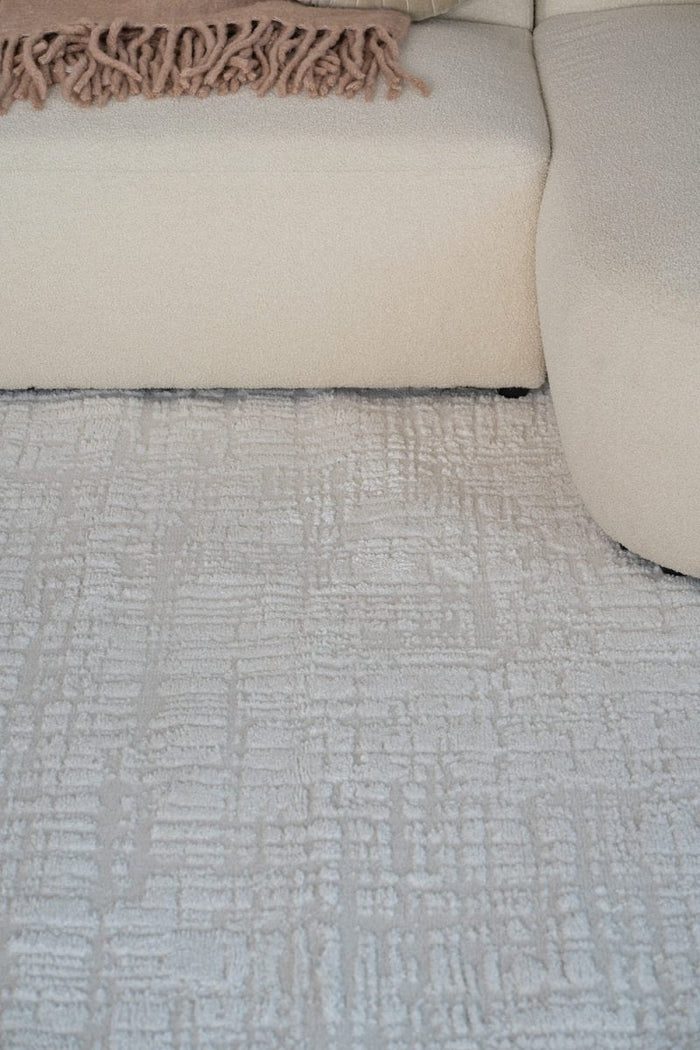 Interieur05 Scandinavisch vloerkleed Prent creme|wit - 160 x 235 cm