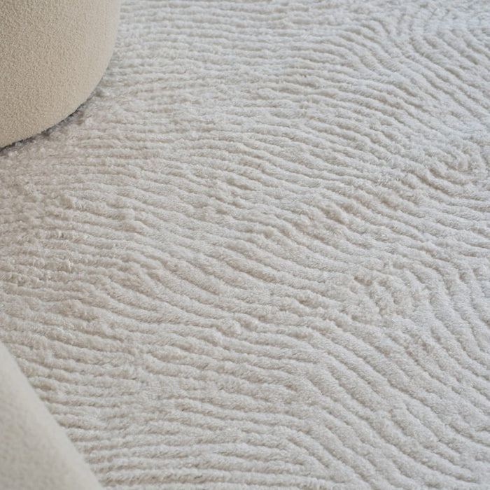 Interieur05 Scandinavisch vloerkleed Curve creme|wit - 160 x 235 cm