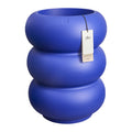 Elho Amber Roll High 43 - Royal blue - Ø 43 x H 58 cm - Binnen en Buiten - 100% gerecycled