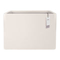 Elho June Brick Divider 80 - Linnen wit - L 79 x B x H 59 cm - Binnen en Buiten - 100% gerecycled