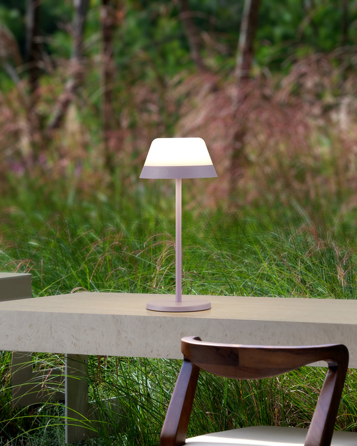 EGLO Meggiano Tafellamp - 32 cm - Lila|Wit