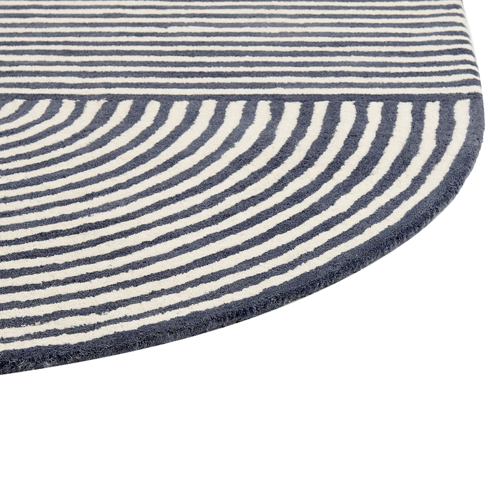 Beliani - KWETA - Vloerkleed - Gebroken wit - Wol