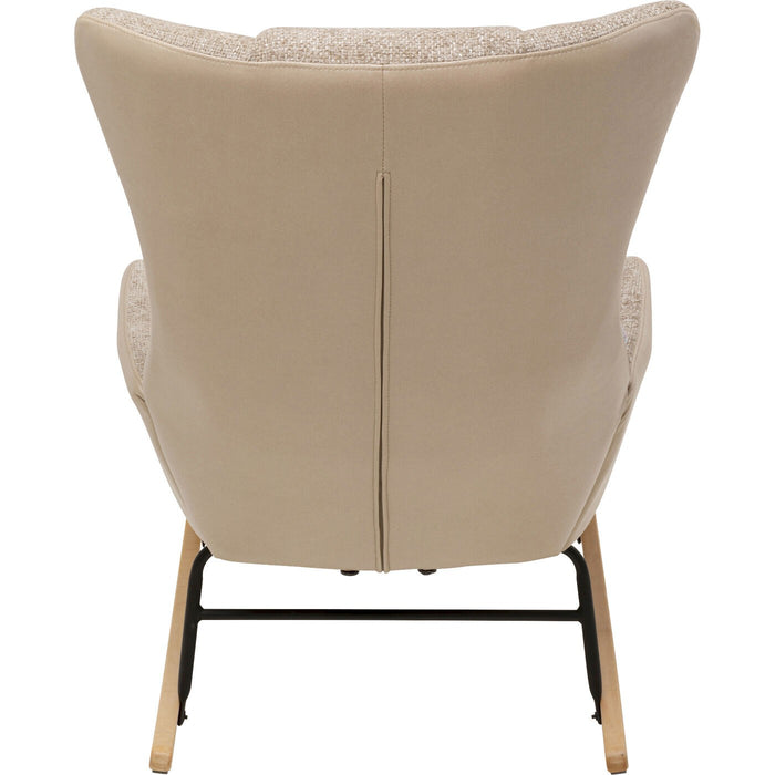 Schommelstoel Romeo beige Kare Design