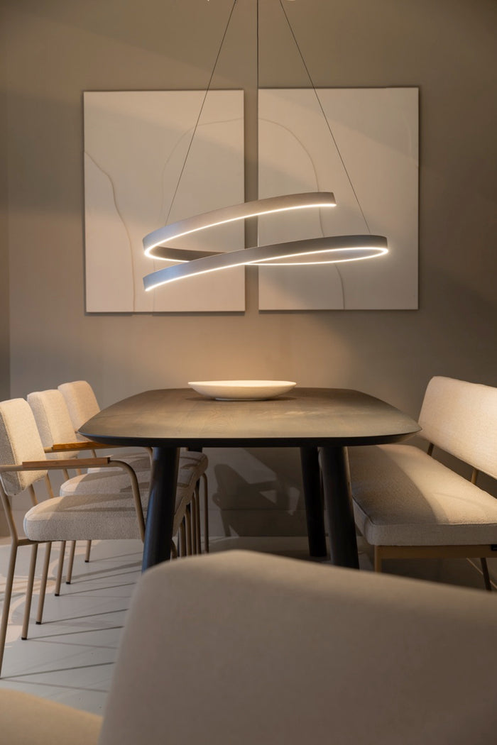 ETH Remona Hanglamp 1 Licht 51w Dim to Warm dimbaar Champagne