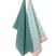 Sissy-Boy Groenblauwe handdoek en theedoek terry