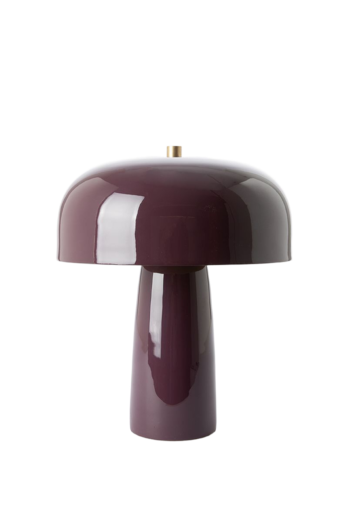 Sissy-Boy Donkerpaarse cupola tafellamp