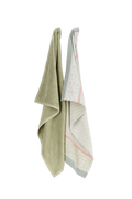 Sissy-Boy Groene handdoek en theedoek