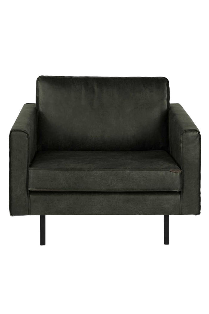 Sissy-Boy Amsterdam leer outside loveseat groen