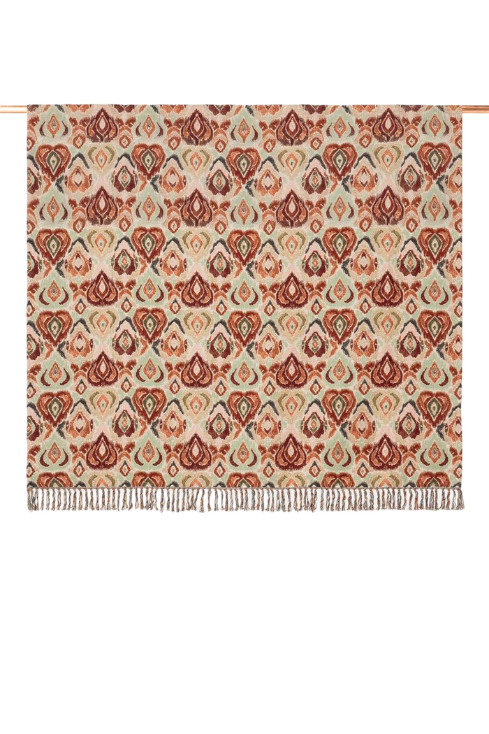 Sissy-Boy Multicolour sprei met ikat print (200x250 cm)