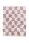 Sissy-Boy Lila geblokte badmat