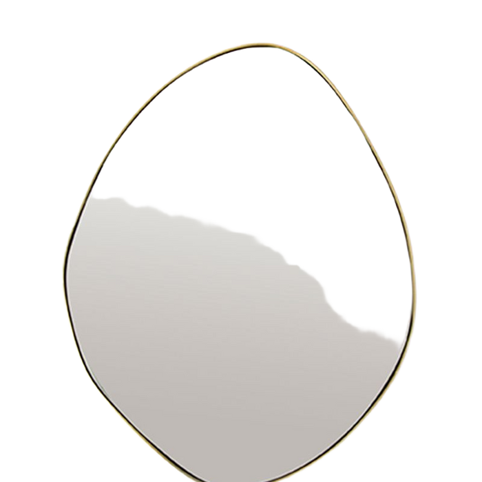 Sissy-Boy Goudkleurige organische hangspiegel