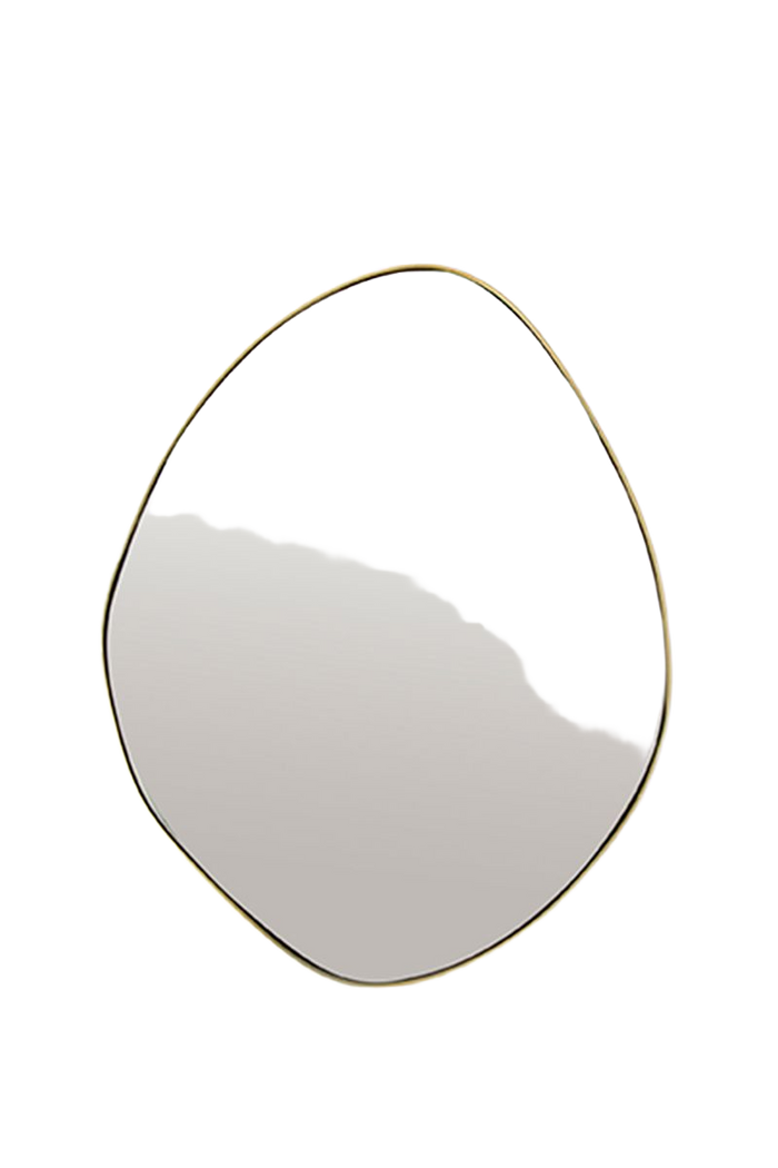 Sissy-Boy Goudkleurige organische hangspiegel