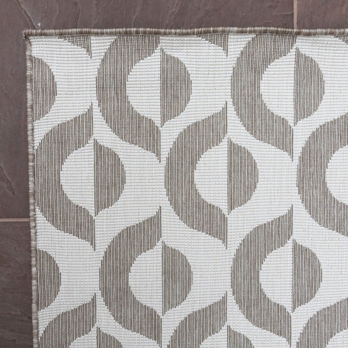 Buitenkleed Esta - Naturel|Wit - dubbelzijdig - EVA Interior