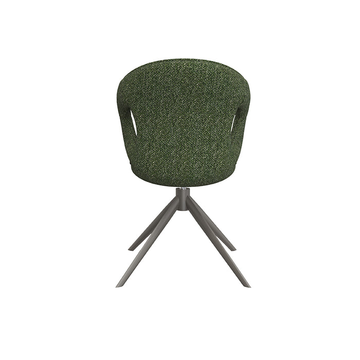 LABEL51 - Eetkamerstoel Zurich - Forest Royal Boucle - Forest Metal