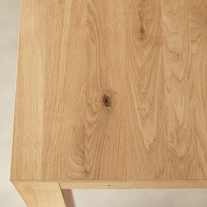 Tikamoon - Uitschuifbare tafel in massief eikenhout 180x90 Eden